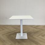 bistrotafel / kantinetafel, 70x70x cm, wit, Ophalen of Verzenden, Gebruikt, Bureau