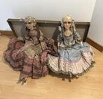 Airfix - Pop 2 Poupées anciennes, rose et bleue, bras et, Antiek en Kunst, Antiek | Speelgoed