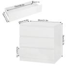 Babycommode Opbergkast – 3 Lades voor Kinderkamer, Verzenden, Nieuw