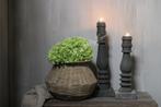 Authentieke rattan  Indiase pot, Huis en Inrichting, Woonaccessoires | Overige, Ophalen of Verzenden, Nieuw