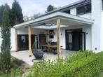 veranda van hout in 1 dag geplaatst! lichtstraat overkapping