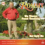 Rommy - We vieren feest vandaag + Het spijt me (Vinylsin..., Cd's en Dvd's, Vinyl | Nederlandstalig, Nieuw in verpakking
