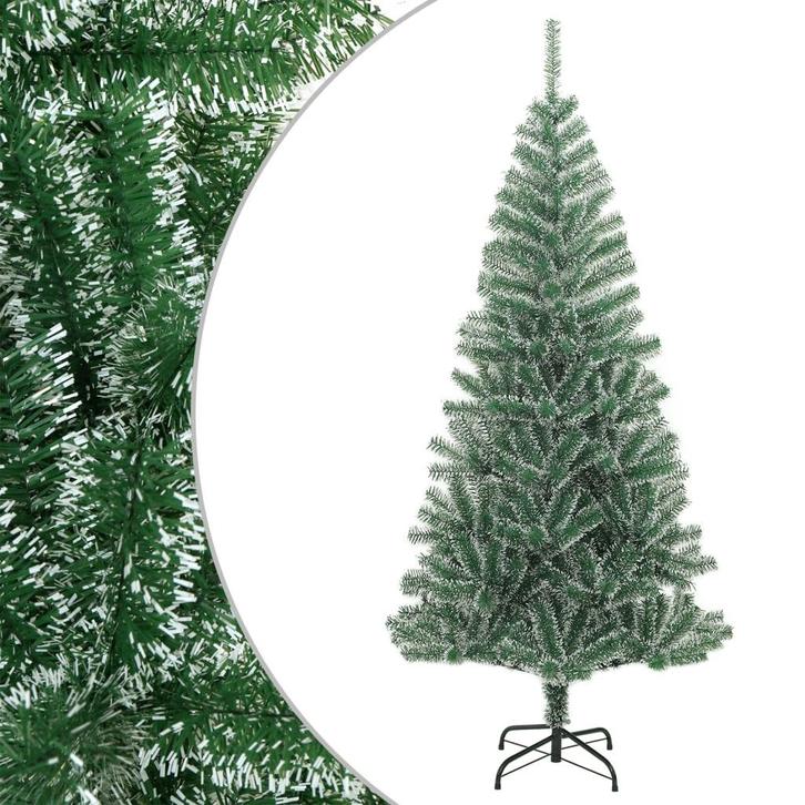 vidaXL Kunstkerstboom met sneeuw 240 cm groen, Diversen, Kerst, Nieuw, Verzenden
