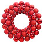 vidaXL Kerstkrans 45 cm polystyreen rood, Nieuw, Verzenden