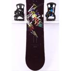 158 162 snowboard CRAZY CREEK ULTIMATE PRO, Black, CAMBER, Verzenden, Gebruikt