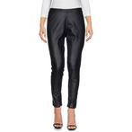 Twinset • zwarte pantalon in leer en stof • XS, Kleding | Dames, Broeken en Pantalons, Nieuw, Maat 34 (XS) of kleiner, Twinset