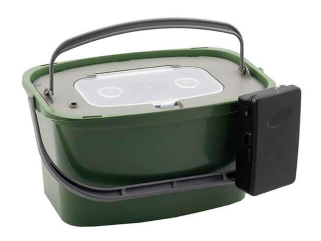 Aasemmer 7 liter + Luchtpomp - Roofvis XL, Watersport en Boten, Hengelsport | Roofvissen, Overige typen, Verzenden