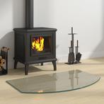 vidaXL Glasplaat openhaard 80x50 cm, Doe-het-zelf en Verbouw, Glas en Ramen, Verzenden, Nieuw