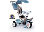 Smoby - Baby Balade Plus Blauw - Driewieler met duwstang, Verzenden, Nieuw