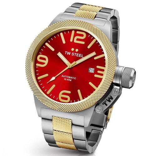 TW Steel CB75 Canteen Bracelet Automaat Horloge 45mm, Sieraden, Tassen en Uiterlijk, Horloges | Heren, Verzenden