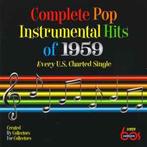 cd - Various - Complete Pop Instrumental Hits Of 1959, Zo goed als nieuw, Verzenden