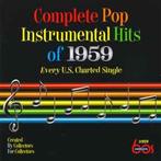 cd - Various - Complete Pop Instrumental Hits Of 1959, Zo goed als nieuw, Verzenden