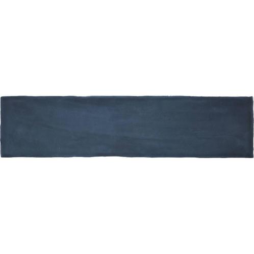 Wandtegel Colonial Marine Glans 7.5x30 cm Glans Donkerblauw, Doe-het-zelf en Verbouw, Tegels, Minder dan 20 cm, Wandtegels, Nieuw