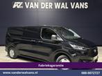 Ford Transit Custom | 2.0 TDCI 136pk L2H1 Euro6, Auto's, Gebruikt, Euro 6, Zwart, Dealer onderhouden