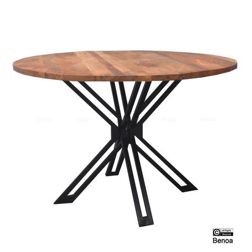 Eettafel Rond Yana 120, Huis en Inrichting, Tafels | Eettafels, Nieuw, Ophalen of Verzenden