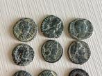 Romeinse Rijk Lot of 12 Æ coins 4th century AD (Zonder