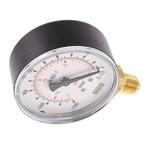 1.2..0 Bar Manometer Onderaansluiting Kunststof/Messing 63, Verzenden, Nieuw