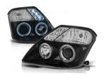 Koplamp units Angel Eyes Black geschikt voor Citroen C2, Verzenden, Nieuw, Citroën