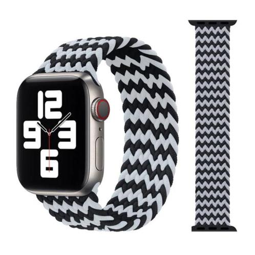 Gevlochten Nylon Bandje voor iWatch 42mm / 44mm  (Small) -, Sieraden, Tassen en Uiterlijk, Smartwatches, Nieuw, Verzenden