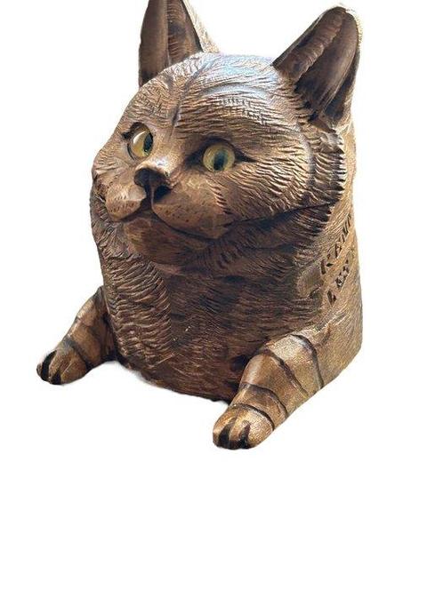 Inktpot - Hout, Antiek en Kunst, Curiosa en Brocante