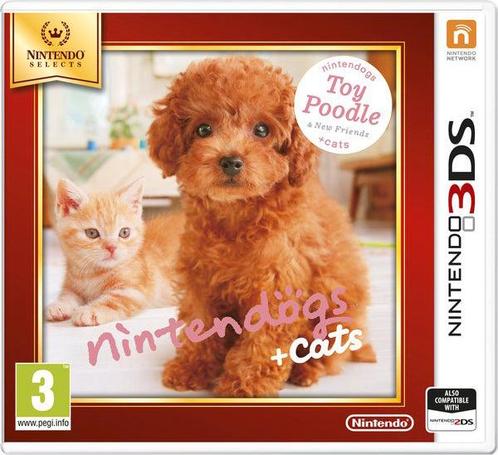 Nintendogs and cats 3D: toy poodle, Spelcomputers en Games, Games | Nintendo 2DS en 3DS, Verzenden