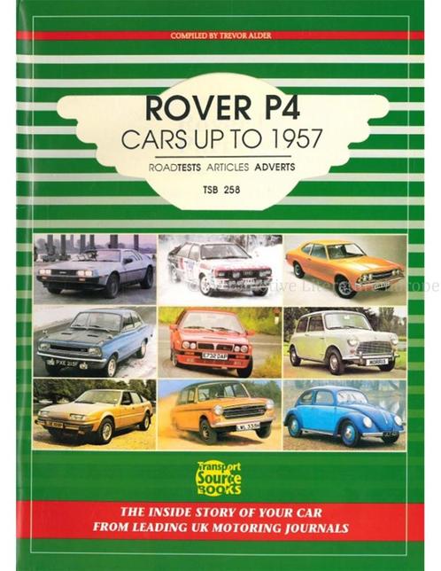 ROVER P4, CARS UP TO 1957, ROADTESTS - ARTICLES - ADVERTS, Boeken, Auto's | Boeken