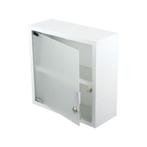 Differnz Medicijnkast Quadro 30x30x12 Wit, Huis en Inrichting, Verzenden, Nieuw