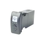 Ruitenwisserschakelaar met 2 Snelheden en 3 Interval Opties, Watersport en Boten, Bootonderdelen, Ophalen of Verzenden, Nieuw