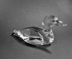 Val Saint Lambert - Beeldje - SITTING MALLARD DUCK -, Antiek en Kunst, Antiek | Glas en Kristal