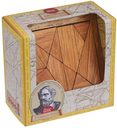 Great Minds - Archimedes Tangram Puzzle | Professor Puzzle -, Hobby en Vrije tijd, Denksport en Puzzels, Nieuw, Verzenden