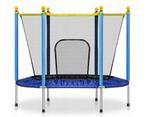 Veilige trampoline met net voor kinderen - Ø 140 cm - Bla.., Ophalen of Verzenden, Nieuw