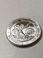 Somalië. 100 Shillings 2009 Elephant, 1 Oz (.999) (Zonder