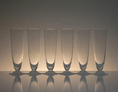 Carlo Moretti - Champagne fluitje (6) -, Antiek en Kunst, Antiek | Glas en Kristal