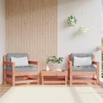 vidaXL Tuinstoelen 2 st massief douglashout, Verzenden, Nieuw, Tuinset