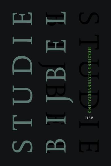HSV-Studiebijbel 9789065393746 Jongbloed Uitgeverij BV beschikbaar voor biedingen