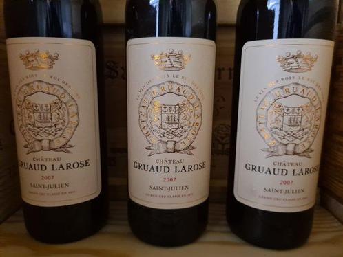 2007 Chateau Gruaud Larose - Saint-Julien 2ème Grand Cru, Verzamelen, Wijnen