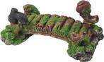 Polyresin ornament brug met mos pot en laars 16 cm - Gebr. d, Dieren en Toebehoren, Vissen | Aquaria en Toebehoren, Nieuw, Verzenden