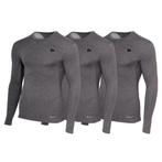 Donnay Donnay Heren - 3-Pack - Baselayer Shirt Lange Mouw  -, Verzenden, Nieuw