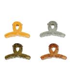 Haarklemmen Set Klein Wave 3cm Transparant Naturel, Nieuw
