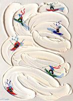 Juli Lampe (1980) - Ski Lovers in the snowy expanses