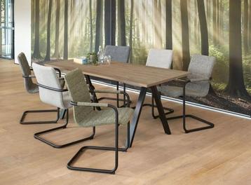 Bureau- Vergadertafel V-poot Recht 140x80cm Leverbaar in 40 beschikbaar voor biedingen