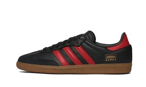 Adidas Samba OG Carbon Better Scarlet - maat 39 1/3, Kleding | Dames, Schoenen, Sneakers of Gympen, Nieuw, Verzenden