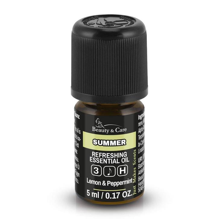 Beauty & Care Zomer etherische olie mix 5 ml.  new, Sport en Fitness, Gezondheidsproducten en Wellness, Aroma, Nieuw, Ophalen of Verzenden