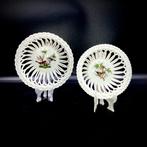 Herend - Set of 2 Reticulated Bowls/Baskets - Rothschild