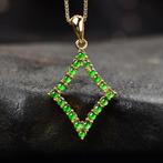 Zonder minimumprijs - Ketting met hanger Zilver - Jadeite -