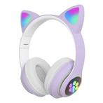 Draadloze Koptelefoon met Kattenoren - Kitty Headset, Verzenden, Nieuw