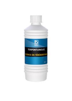 Bleko terpentijnolie 500 ml, fles, Doe-het-zelf en Verbouw, Verf, Beits en Lak, Nieuw, Verzenden