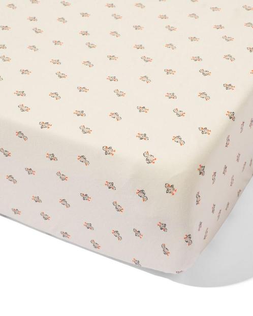 HEMA Hoeslaken voor ledikant 60x120 eendjes, Huis en Inrichting, Slaapkamer | Beddengoed, Nieuw, Verzenden