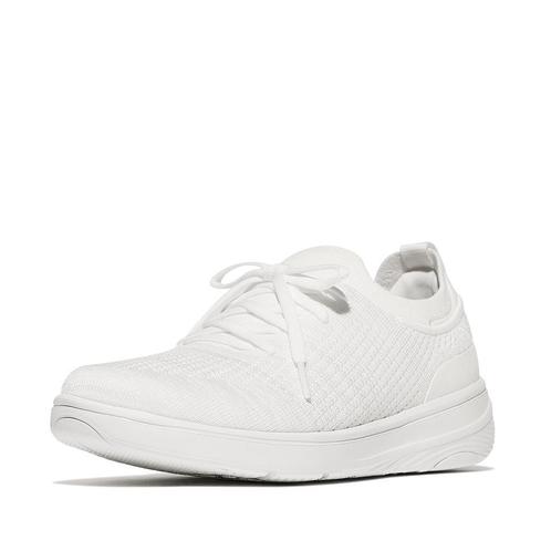 -8% FitFlop  FitFlop Super-q knit slip-on laced sneakers  ma, Kleding | Dames, Schoenen, Wit, Nieuw, Verzenden