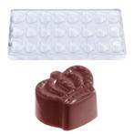 Bonbonvorm Chocolate World Kroon (24x) 33x27mm, Verzenden, Nieuw